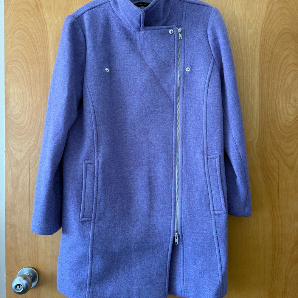 Talbots Lavender Wool Coat